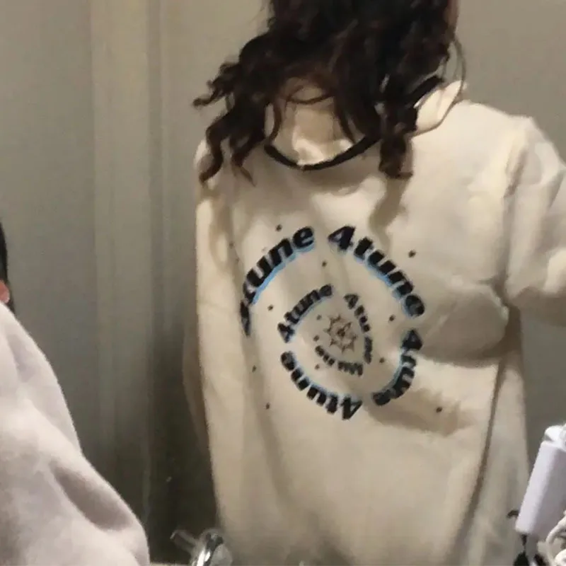 أوروبا وأمريكا البلوز الداكن الرجال والنساء هوديس القوطي زوجين Harajuku كبيرة الحجم قلنسوة بسحاب