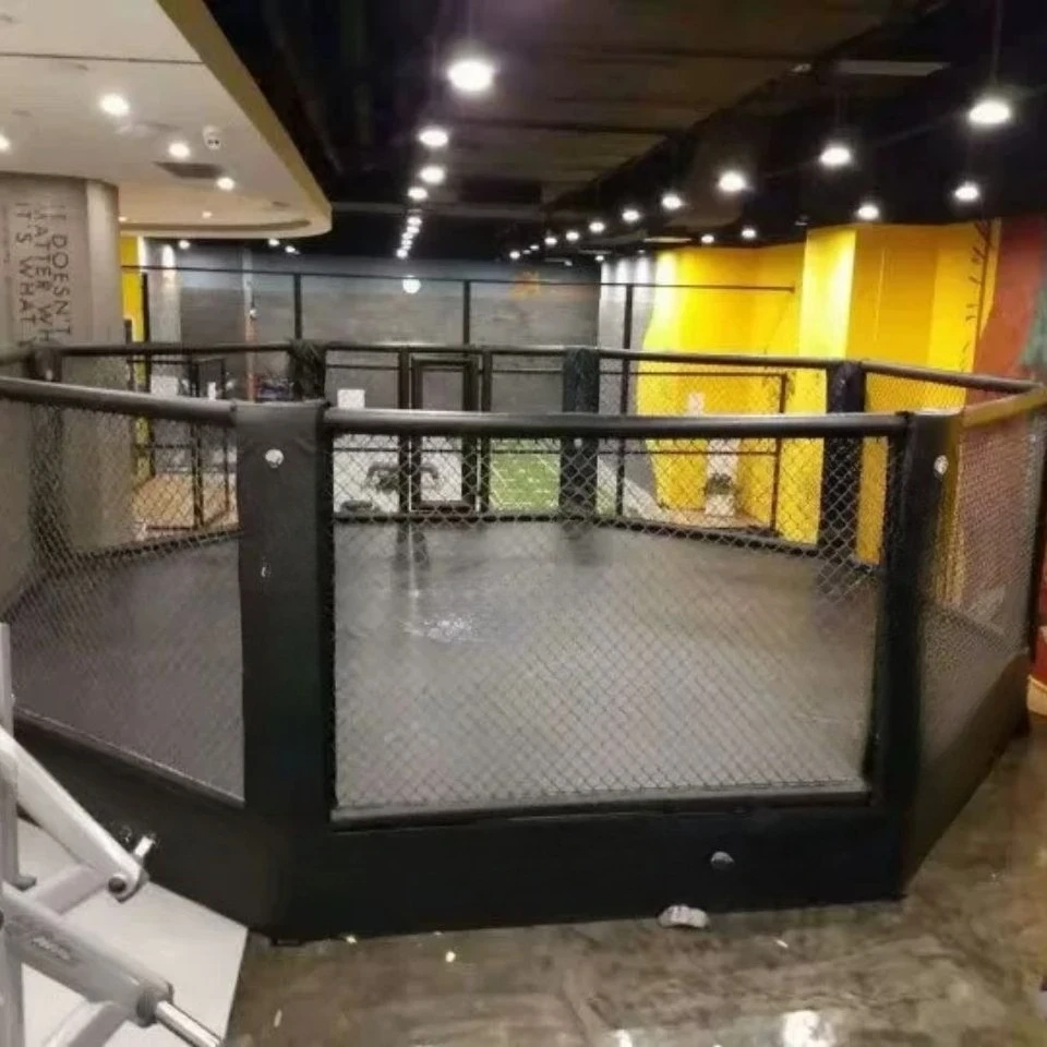 Competition training ring boxing ring octagonal cage fighting cage MMA ring fighting table floor fighting cage