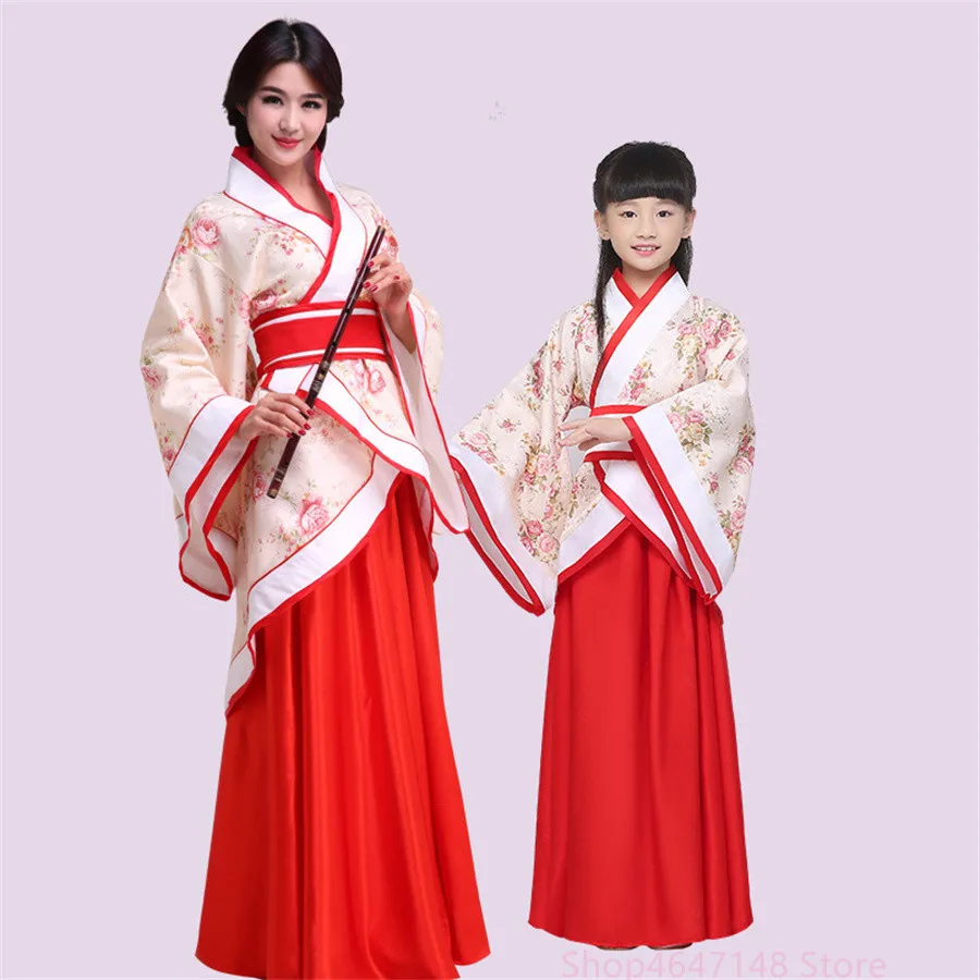 Ancient chinese costume women folk dance tang dynasty tradition wear costumes for fan fancy dress hanfu cosplay clothes china