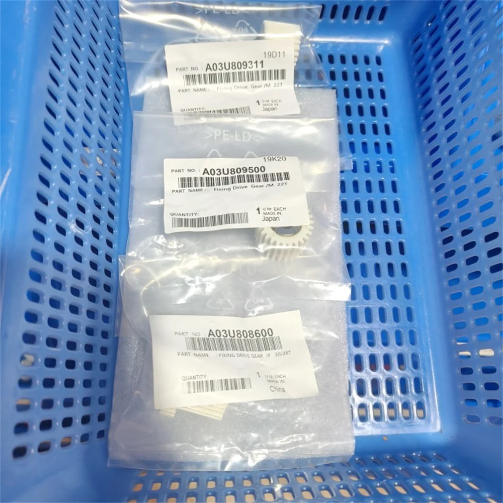 

Приводная шестерня A03U809311 A03U725800 A03U808600 A03U809500 для Konica Minolta Bizhub C6501 C5500 C5501 C6000 C6500 C6501 C7000
