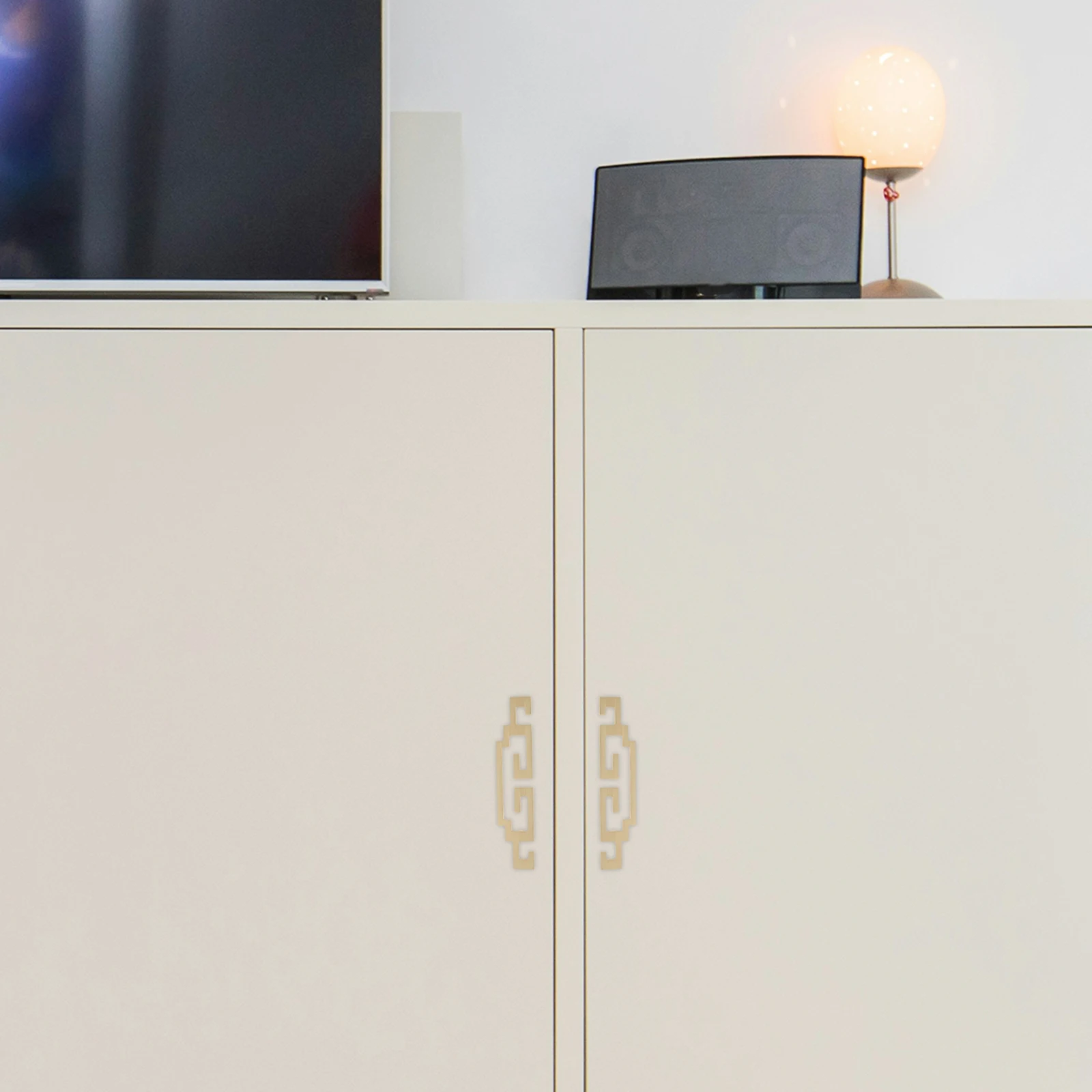 

1 set Cabinet les Door Pulls Zinc Alloy Closet Grips Furniture Closet H les Chinese Style Modern Wardrobe Drawer Hardware