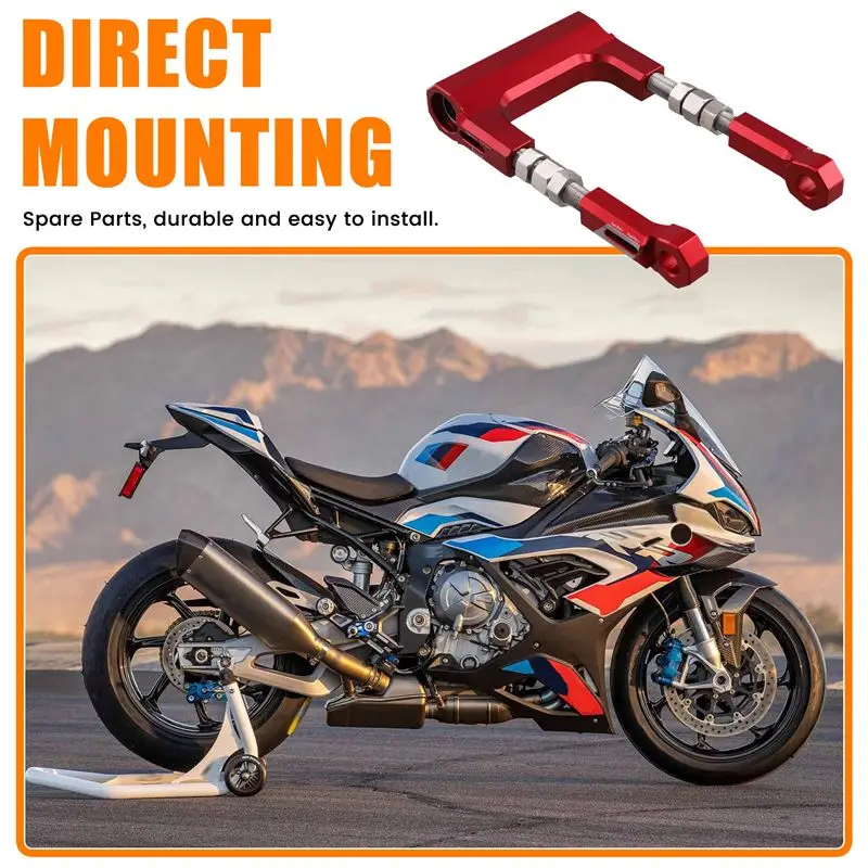 Authentic CNC Motorcycle Seat Lowering Links Kit Suspension Linkage Drop Kit For BMW S1000R 14-16 S1000RR 10-13