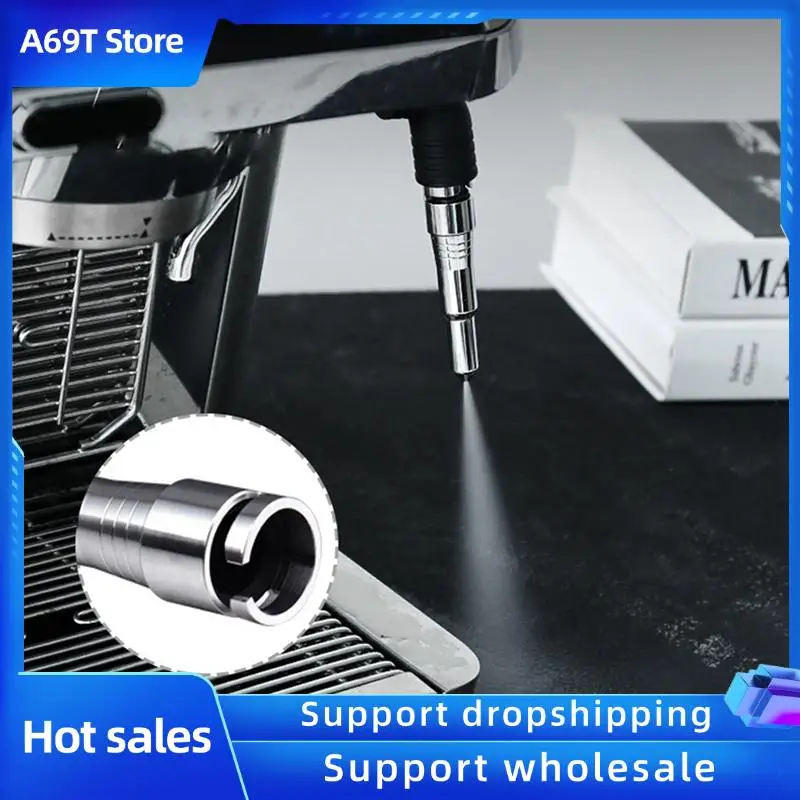

A69T 10X Steam Nozzle Tip Spout For Delonghi Dedica EC680/EC685, ECP3420, EC9335, ECO310, Milk Frother Foam Inner Tube