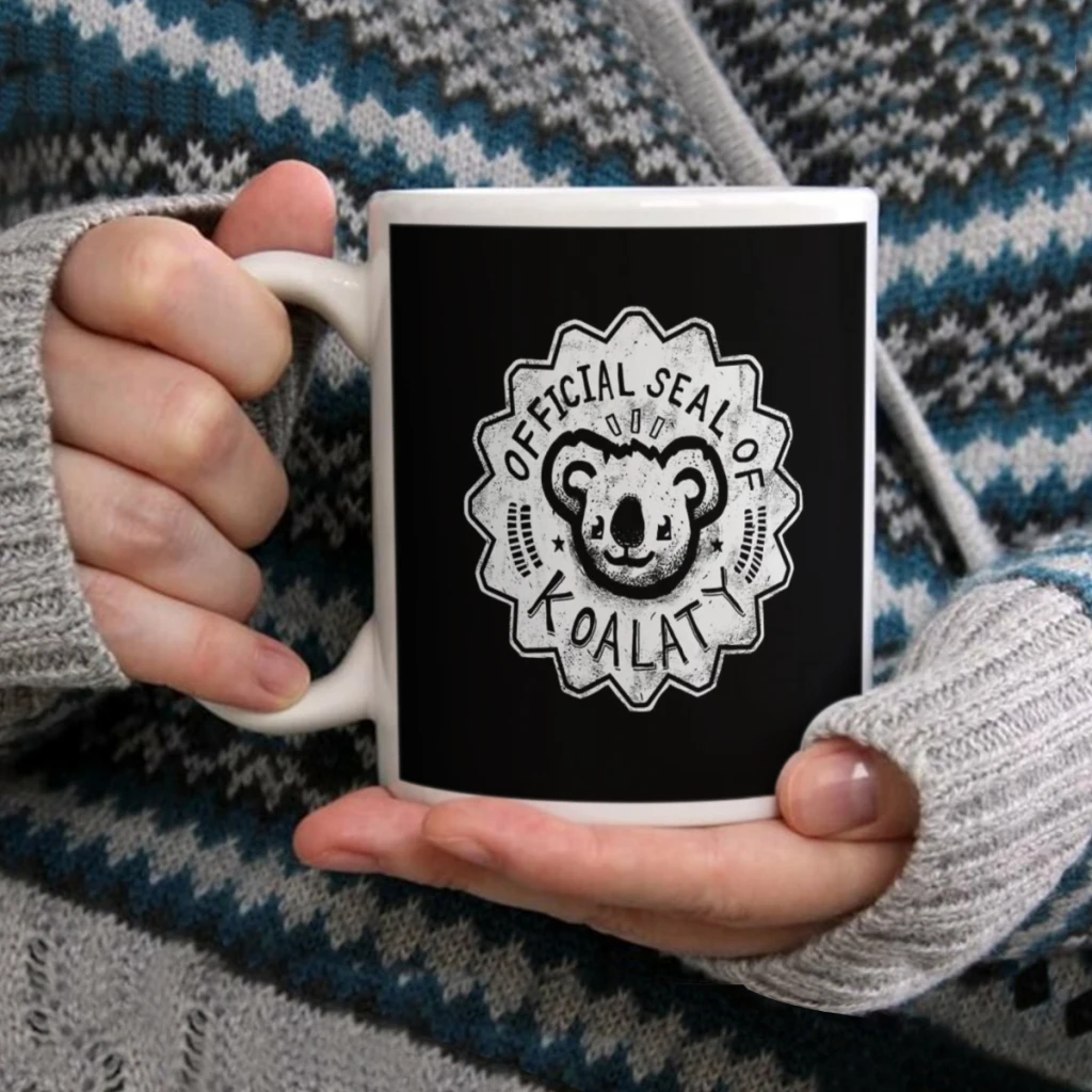 

KoalatyCoffee Mug Tea Cup 11oz Coffee Cup Funny Birthday Ceramic Mug Personalized Cup