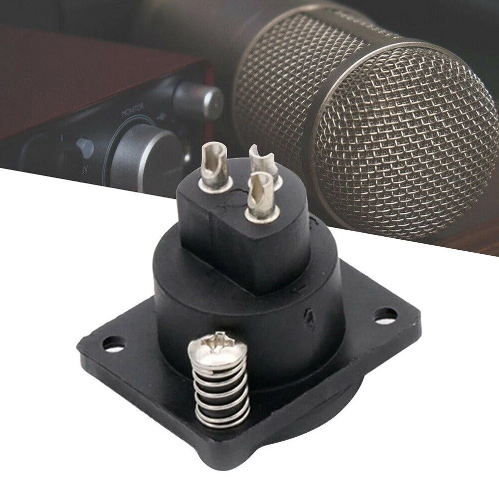 1PC 3Pin XLR Waterproof Female Chassis Panel Socket Connector For Audio Mobility For Electric -Scooter Parts