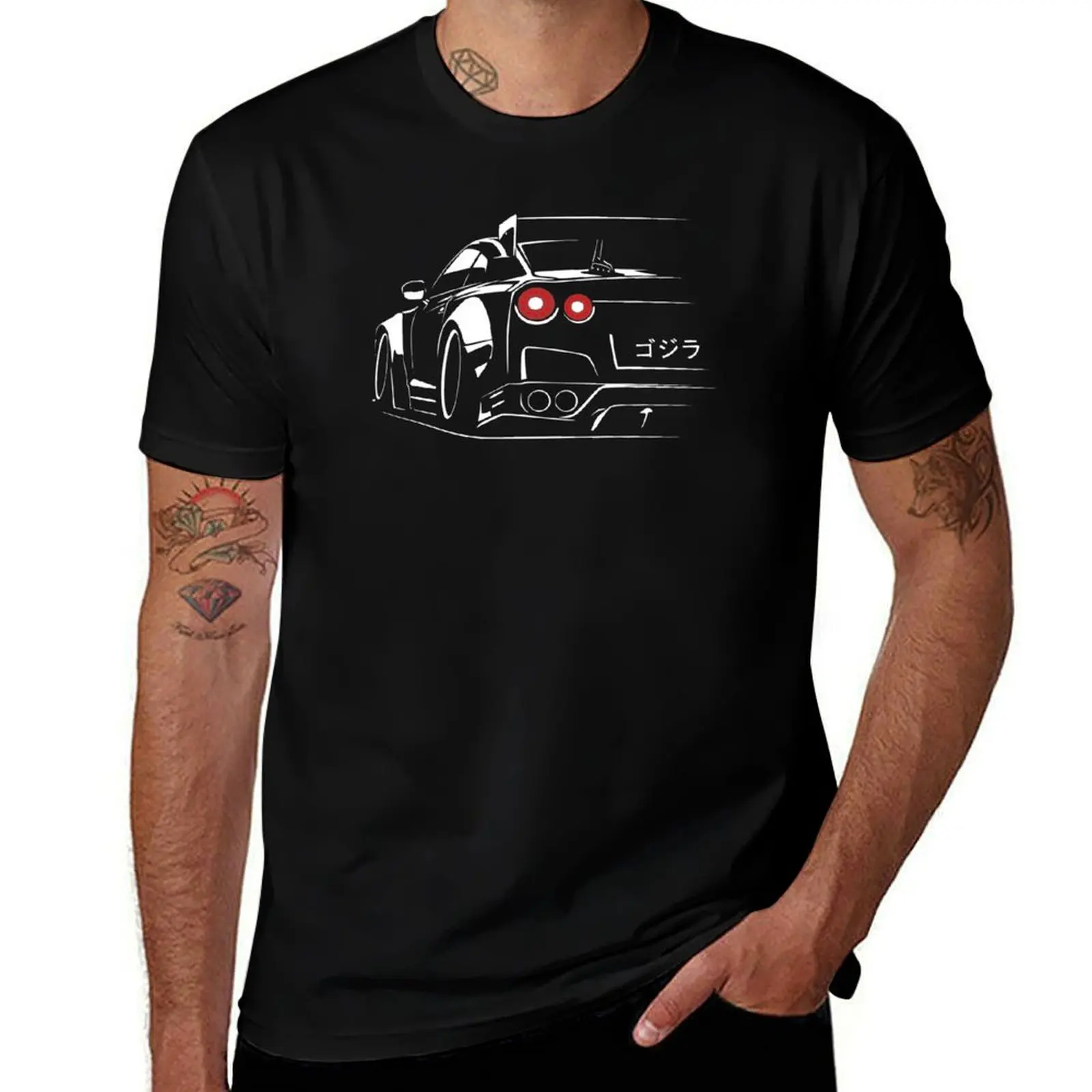 R35 GTR Skyline JDM Tuning Car T-Shirt gifts for boyfriend funny gifts t shirts for men