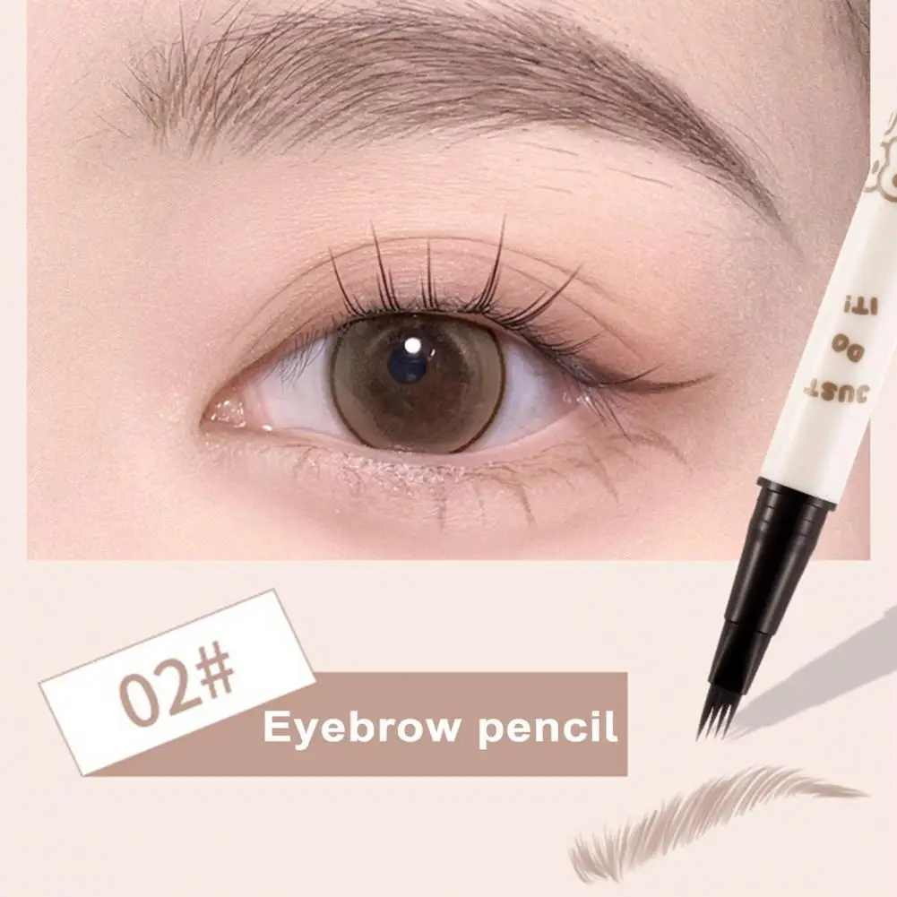 Sweat-proof Eyebrow Pencil Waterproof Eyebrow Pencil Easy Application for Natural Smooth Three-dimensional Brow Shapes at Its