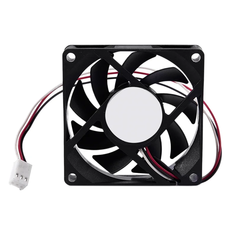 พัดลมระบายความร้อนเคสคอมพิวเตอร์ 3PIN 12V 7CM 70MM PC CPU Cooling Cooler Fan
