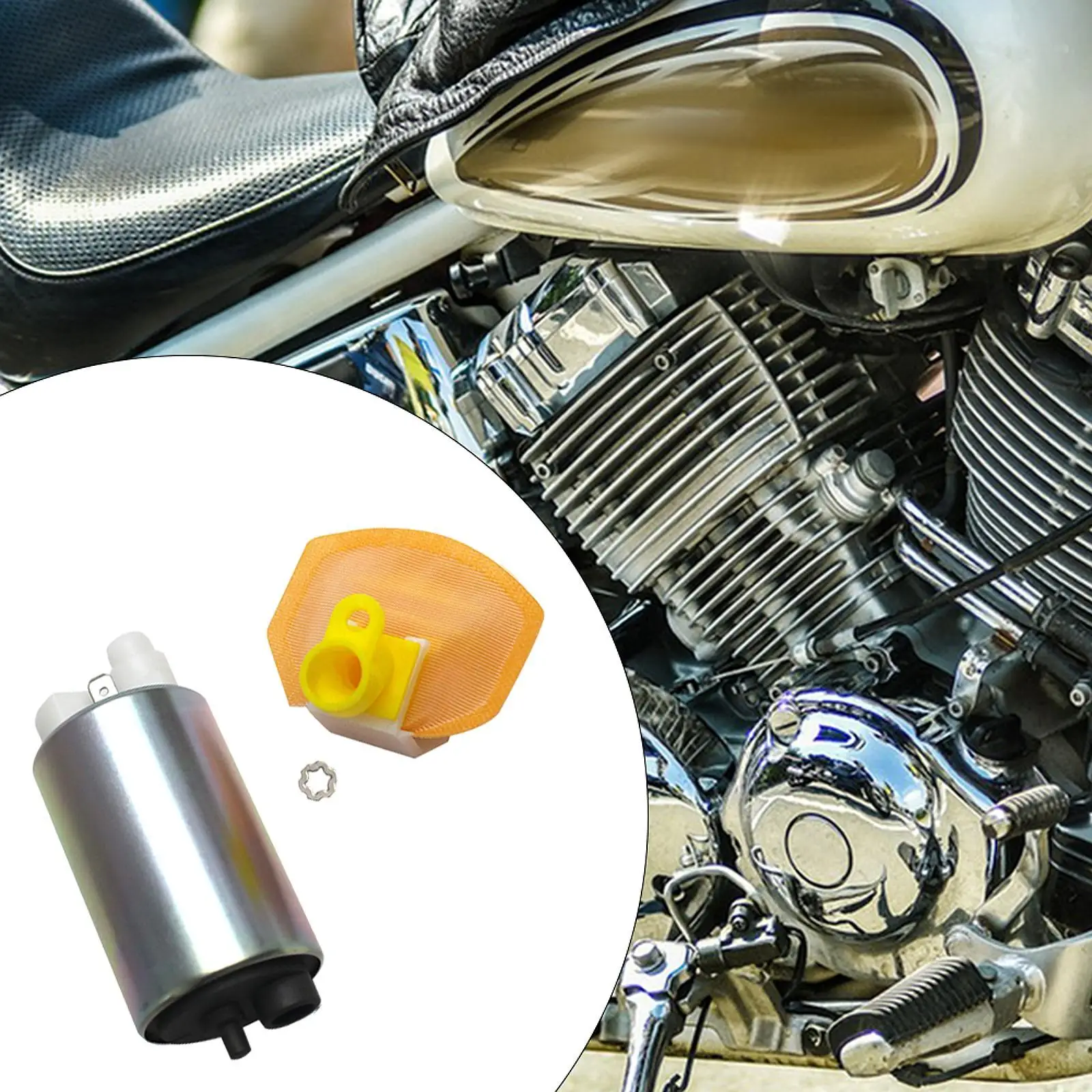 Motorcycle Fuel Pump Easy to Install Replacement Premium for Honda Ctx700N Dct 16700-mjp-g51 Ctx700N 2014-2018 NC700J (dct)