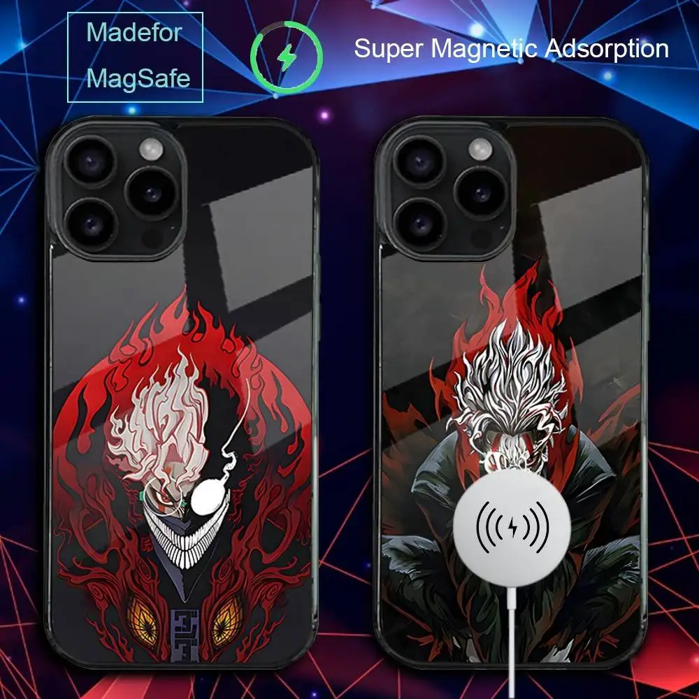 

O-OkarunS Anime Phone Case For iPhone 17,16,15,14,13,12,11,Pro,Max,Plus,Mini,SE4,E Magnetic Magsafe Wireless Charging