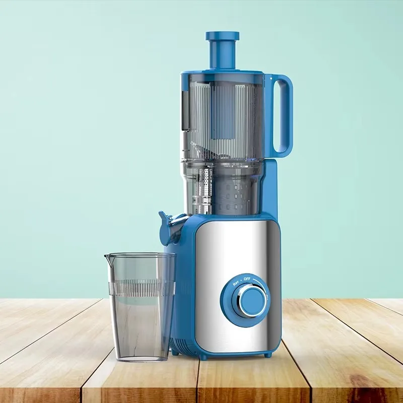 

Electric Modern Silent Slow Juicer DC Motor Plastic Housing-Full Vegetable Fruit Juicer 65dB Quiet for RV Hotel Use