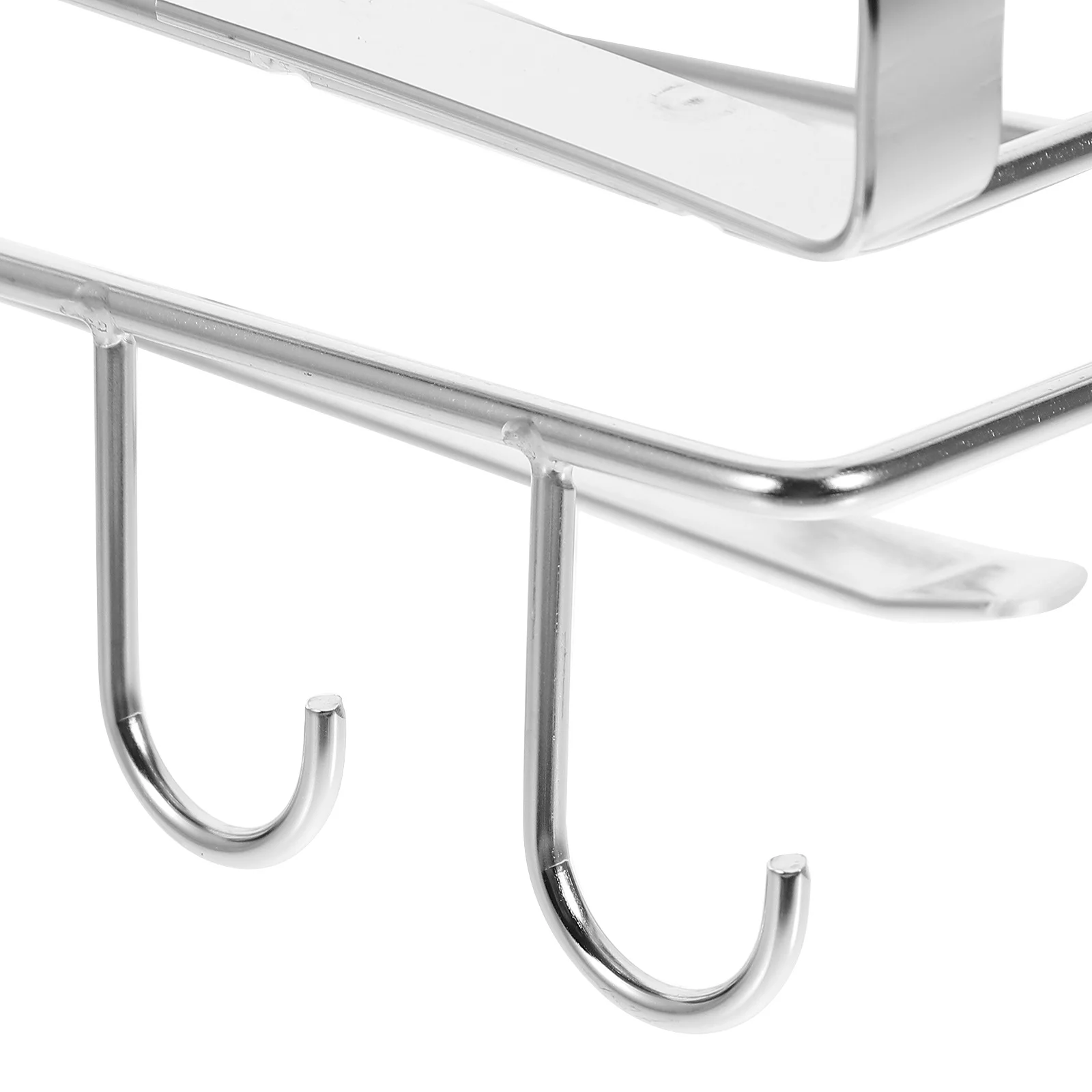 

Kitchen Hanging Rack Under Cabinet Storage Rack For Mugs Cups Utensils Space Saving Organizer No Punch Required Cabinet