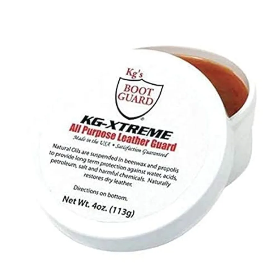 

Kg's Xtreme All Purpose Leather Guard All-Purpose Leather Conditioner and Guard for Superior Restoration and Longer-Lasting Boo