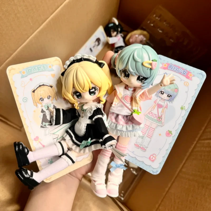 Ensemble de petites clés, boîte aveugle BJD à 12 points, jouet de poupée BJD mobile et remplaçable, jeu tendance, poupée BJD pour fille, nouveau détail du produit