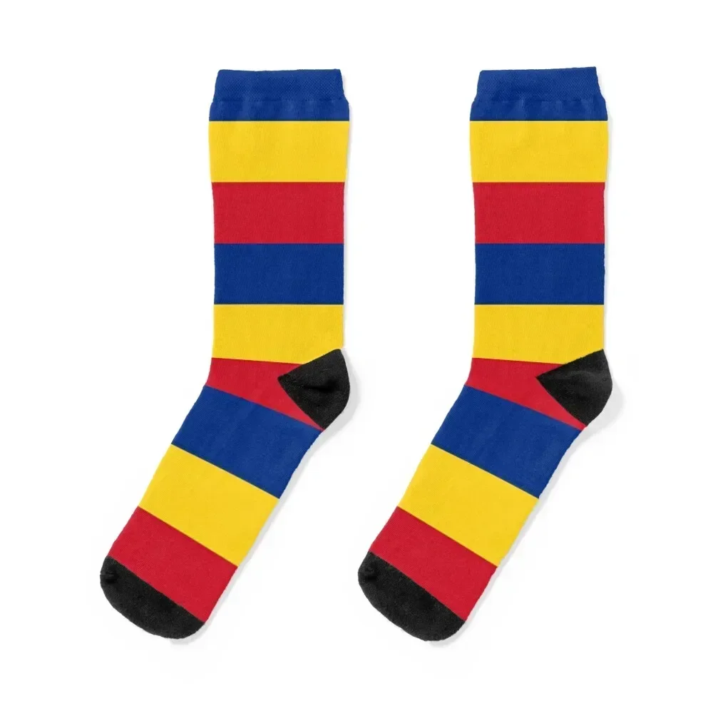 ROMANIA Gifts, Masks, Stickers & Products (7) Socks Soccer sports stockings ankle Socks Men's Women's