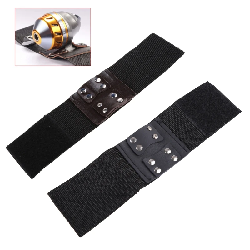 Adjustable Fishing Wrist Band Fishing Reel Holder Elastic Wristband Protector Catapult Outdoor Fishing Tools