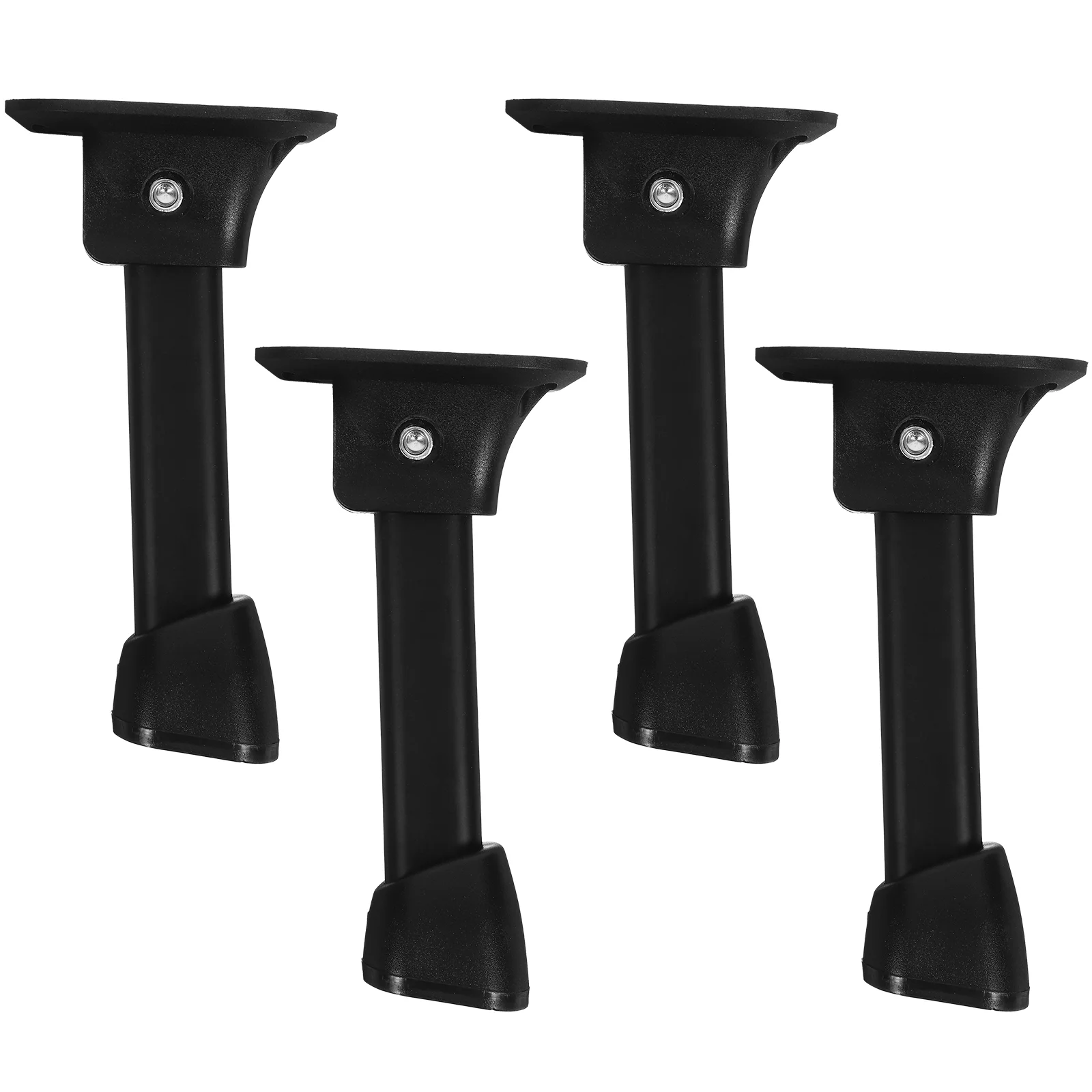 4 Pcs Folding Dining Table Legs Coffe Iron Extender for Furniture Wrought Desk Work Bench