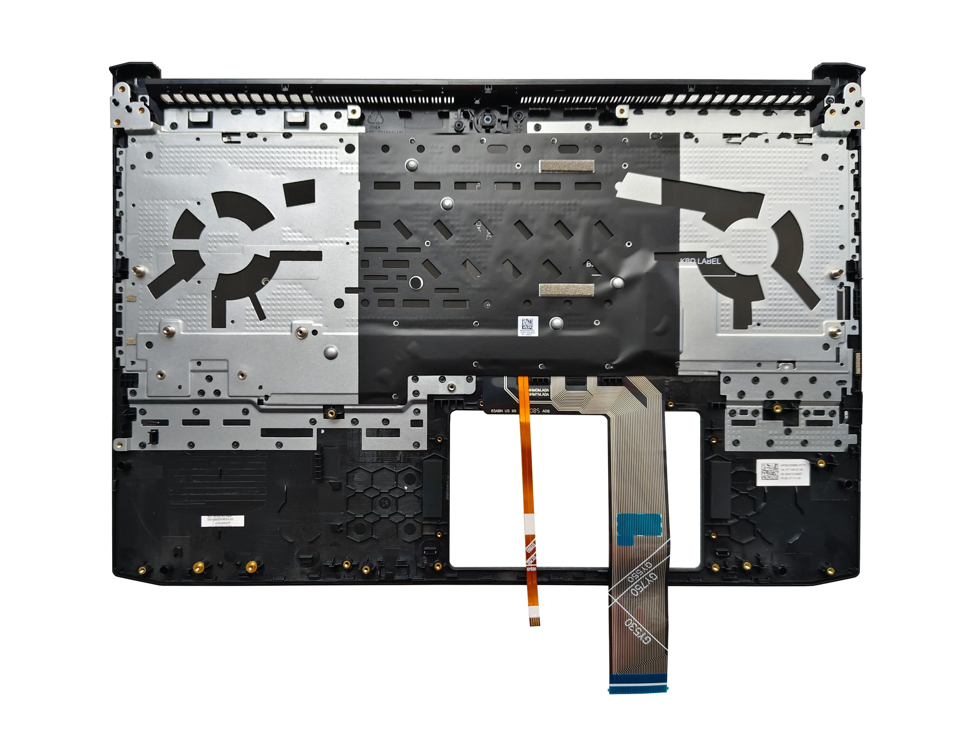 Imagem -05 - Capa Superior para Lenovo Ideapad Gaming Novo Eua Reino Unido Russo Teclado Espanhol Backlight 315ihu6 3-15ach6 Palmrest Ap39j000900