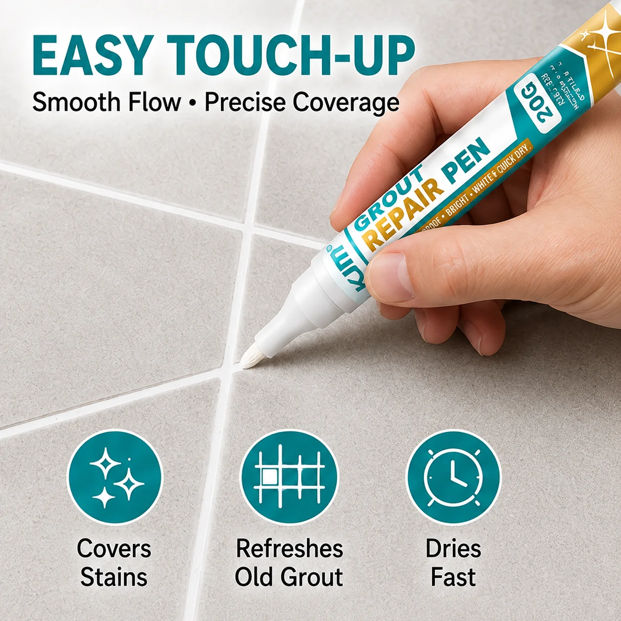 Penna per Ritocchi Piastrelle  - Tile Grout Repair recensione e prezzo