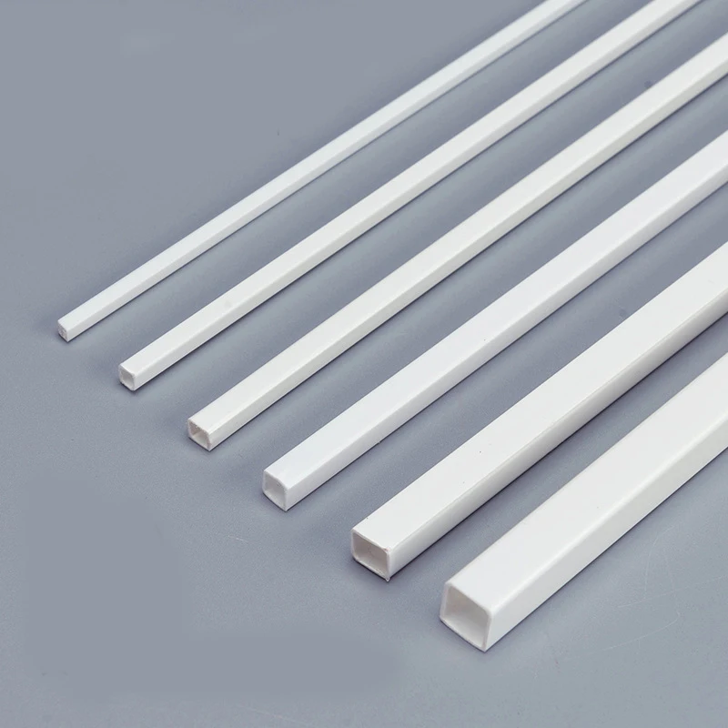 Assembly Model Details Modification Consumables Plastic Hollow Rod ABS Square Tube Length 10CM