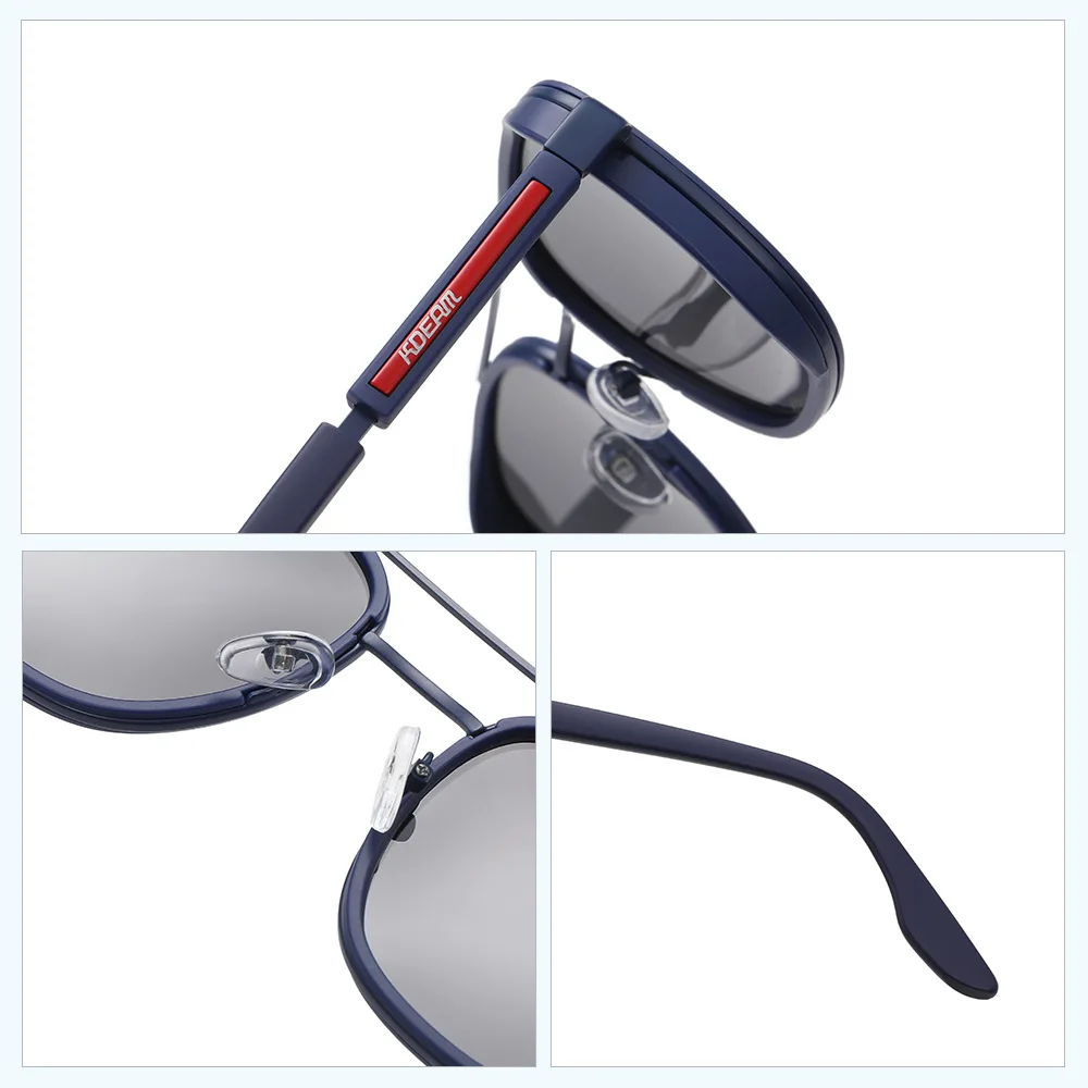 2025 KDEAM Men\'s Classic Polarized Sunglasses rand Popular Trendy Outdoor Eyewear Anti Blue Light