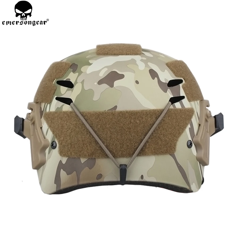 EMERSONGEAR EXF BUMP kask z okularami ochronny taktyczny cywilny Airsoft kask paintballowy Multicam EM8981