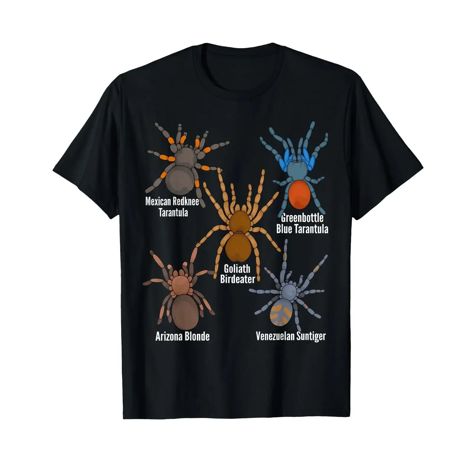 Spiders Lover Kids Arthropod Arachnid Tarantula Spider T Shirt vintage Washed graphic designer clothes Unisex Soft Breathable