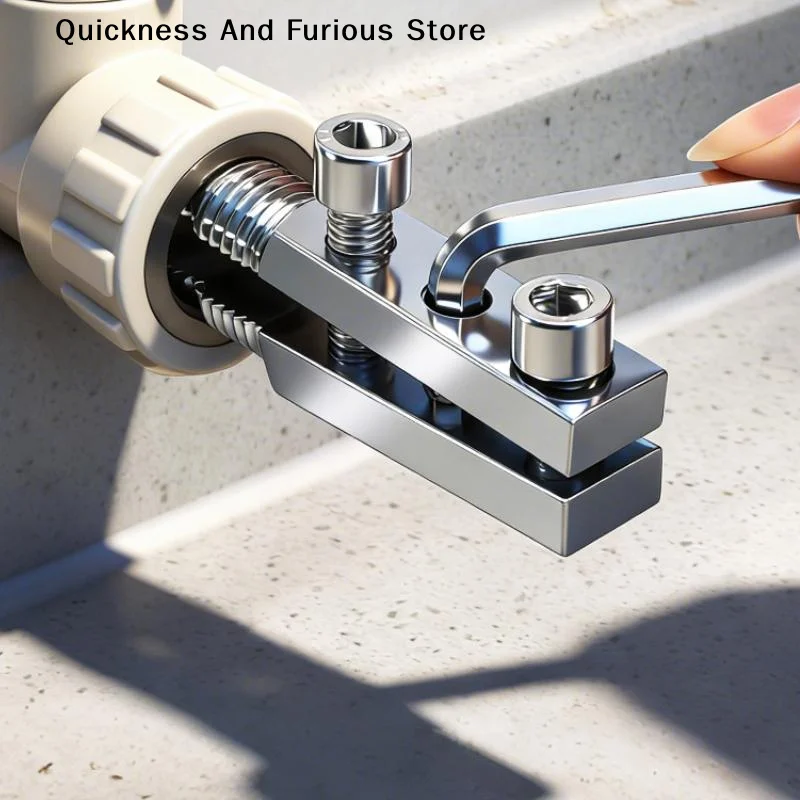 【T】One Set Pipe Extractor Tool 1/2 & 3/4 Inch Broken Screw & Pipe Remover