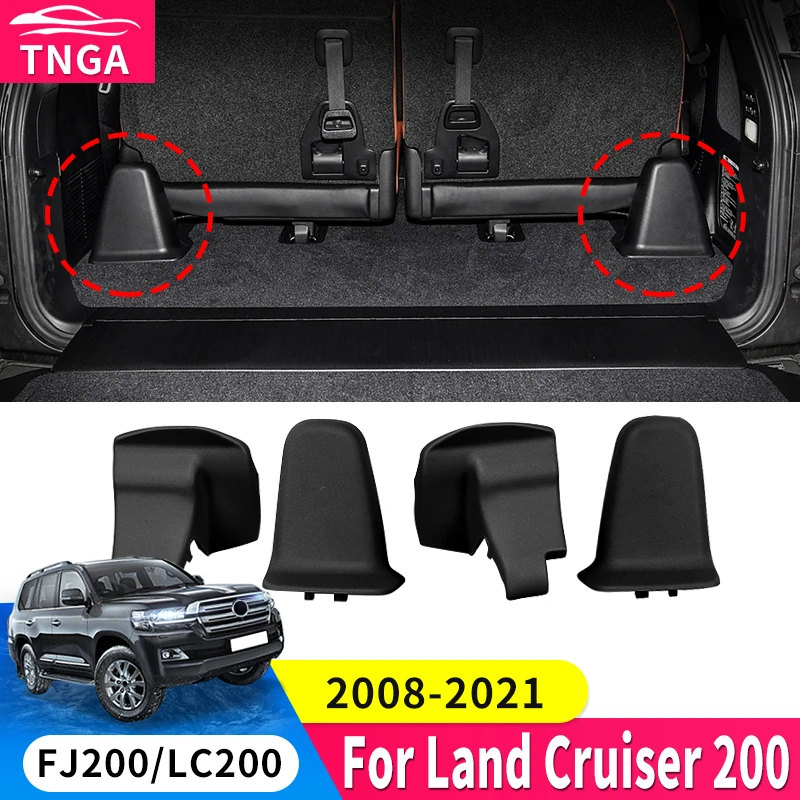 

For Toyota 2008-2021 Land Cruiser LC200 J200 200 Seat Rail Cover ABS Plastic Protective Guard Upgrade Car Interior Accessories