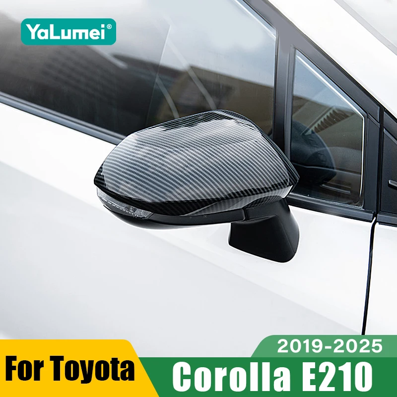 

Для Toyota Corolla E210 2019 2020 2021 2022 2023 2024 2025 гибридная крышка бокового зеркала заднего вида автомобиля, накладка на корпус, аксессуары