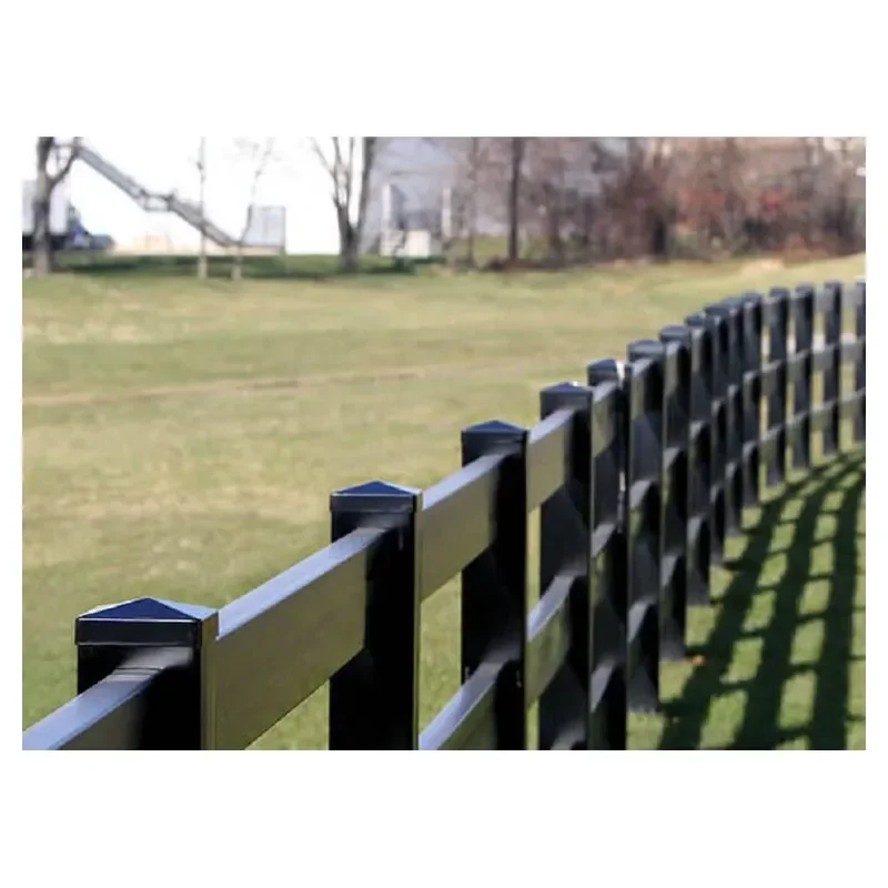 High Quality PVC Vinyl Horse Goat Farming Fence Panels Prima's Budget-friendly Plastic Privacy Fence Home Garden Stair