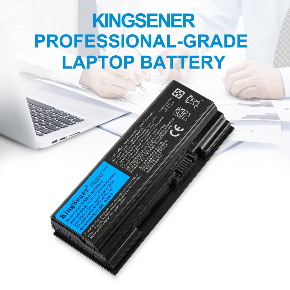 KingSener NH50BAT-4 Battery for Clevo NH70RAQ NH55EDQ NH50RA NH55RCQ NH58RDQ NH70RHQ NH58RCQ for Machenike T58 for Sager NP6875