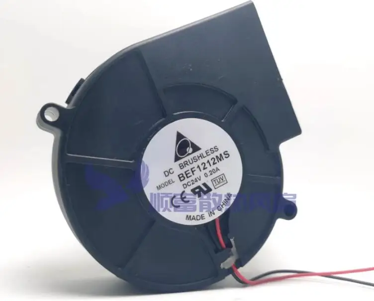 

Delta Electronics BEF1212MS DC 24V 0.20A 97x97x33mm 2-Wire Server Cooling Fan