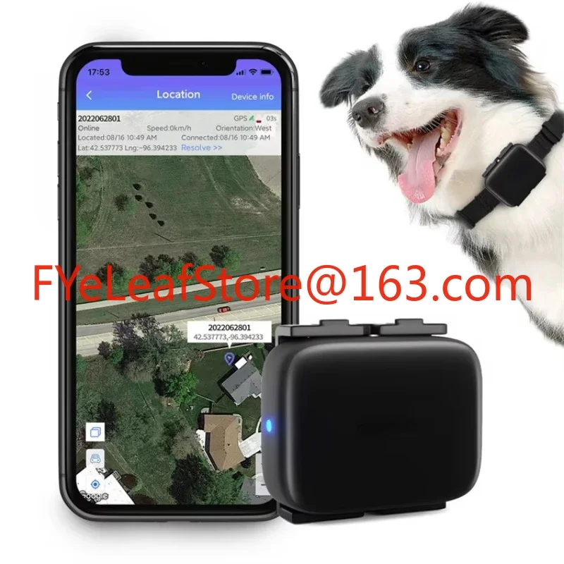 4G mini wireless pet Gsm GPS=GPS mini tracking device, suitable for pets or individuals