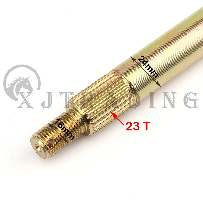 

60/65/85/100 cm rear axle is suitable for DIY electric off-road vehicle ATV car kart four-wheel motorcycle parts