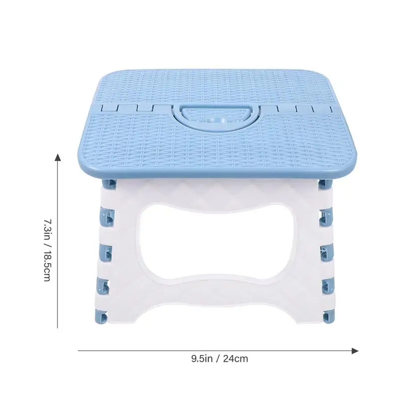 Folding Step Stool Portable Plastic Stool Outdoor Fishing Bench Decor Folding Stool Home Picnic Fishing Camping Chair Furniture