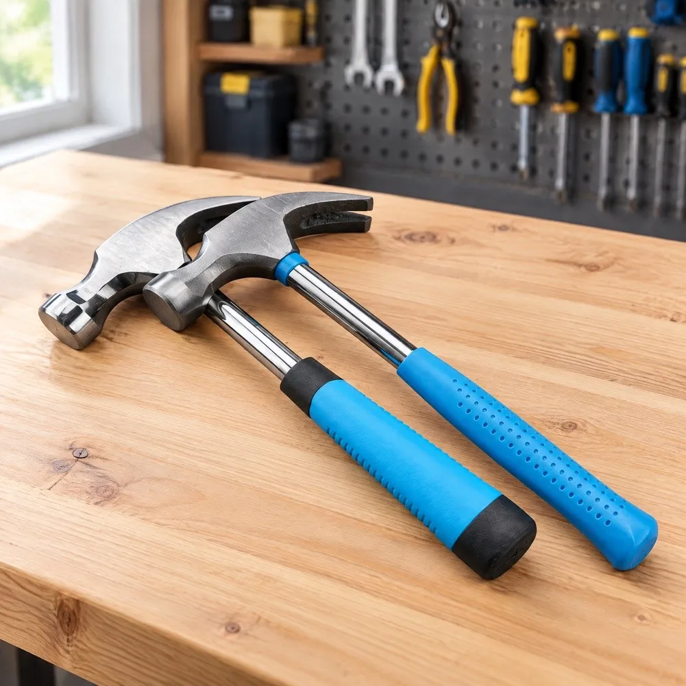 For Mini Claw Hammer for Detail Oriented Tasks Carbon Steel Head Non-Slip Handle and Precision Claw 24x10x2.5cm 24x10x5cm