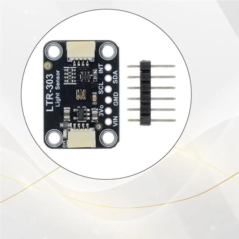 ELECT-LTR-303 For STEMMA QT/Qwiic I2C Interface Light Sensor Module Ambient Light Sensor Visible And IR Detection