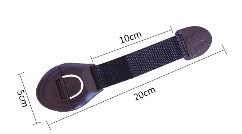 10 Pcs Door Lock Baby Safety Cabinet Wardrobe Refrigerator Belt Kids Children Drawer Security Protection Closet Fridge Meuble