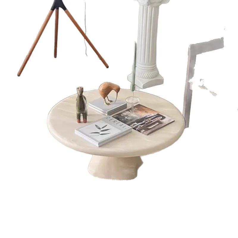 

ins cream wind marble resin coffee table