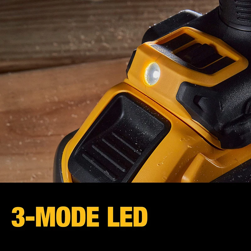 DEWALT DCD999 Cordless Hammer Drill Flexvolt Advantage 20V MAX 1/2-Inch Impact Ice Electric Drill Tool Only LED Spotlight