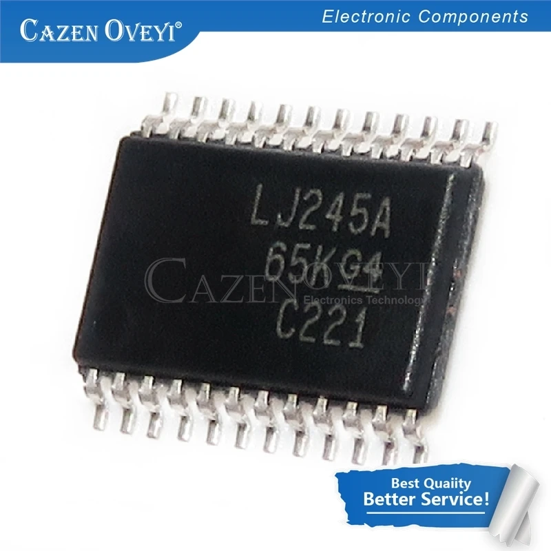 10pcs/lot SN74LVC4245ADBR SN74LVC4245 LJ245A SSOP-24 In Stock