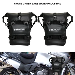 Fit For HONDA VARADERO XL1000 XL 1000 Motorcycle Accessories Frame Crash Bars Waterproof Bag Bumper Repair Tool Placement Bag