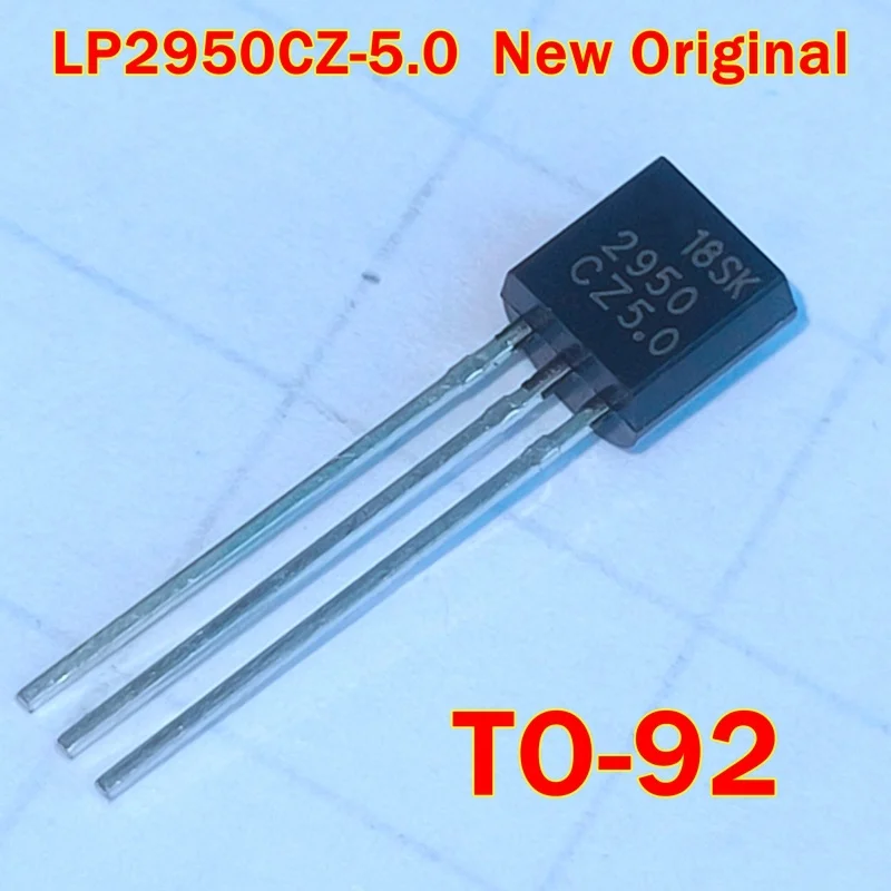 

LP2950CZ-5.0/NOPB LP2950CZ-5.0 2950CZ-5.0 2950CZ5.0 TO-92 New Original 100 mA, Low Power Low Dropout Voltage Regulator