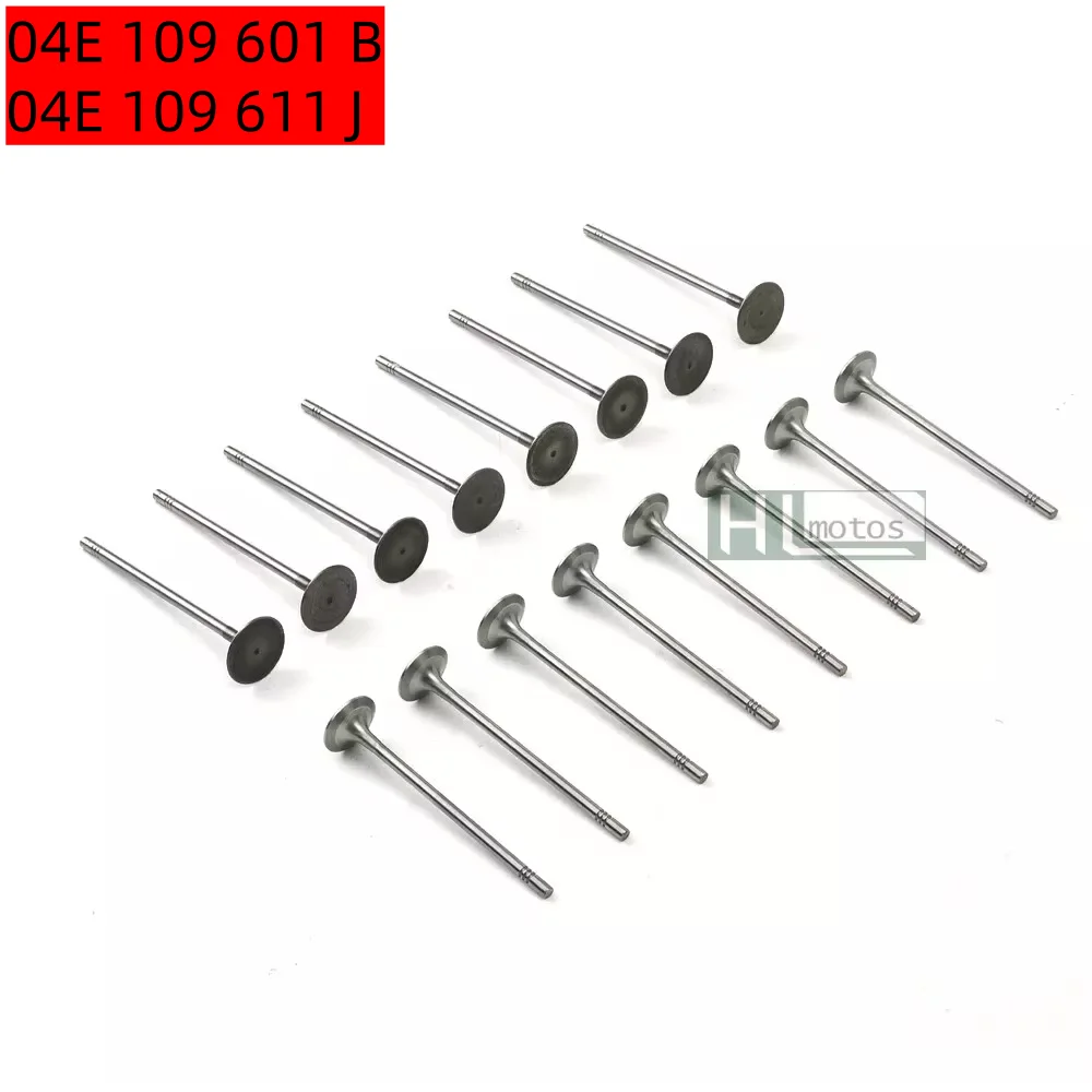 

Premium Engine 16pcs Intake & Exhaust Valves Set for VW Jetta Golf Passat Audi A1 A3