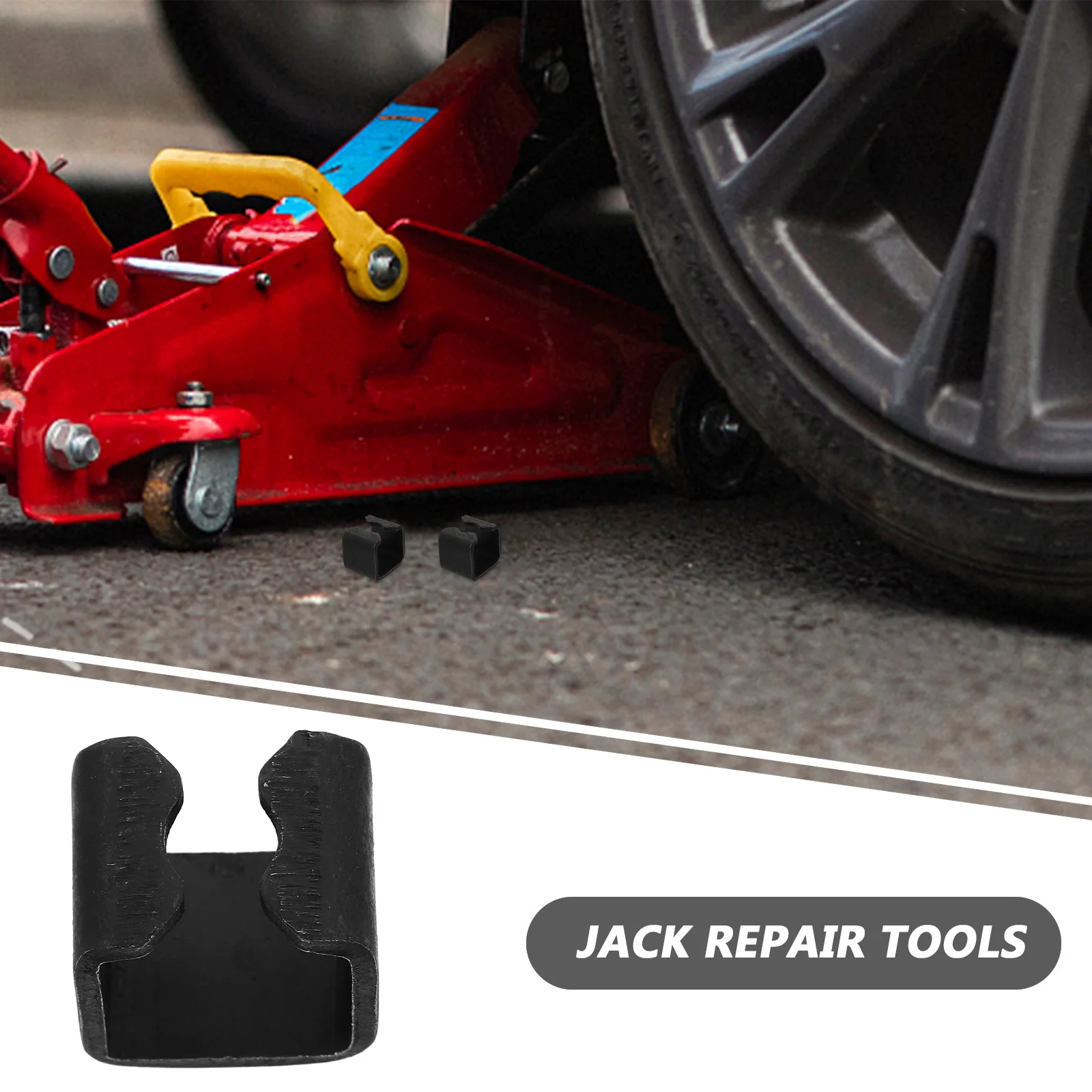 

10Pcs Oil Pump Clips Horizontal Jack Repair Clamp Rings Steel Durable Jack Repair Accessories Replacement Kit for Automotive