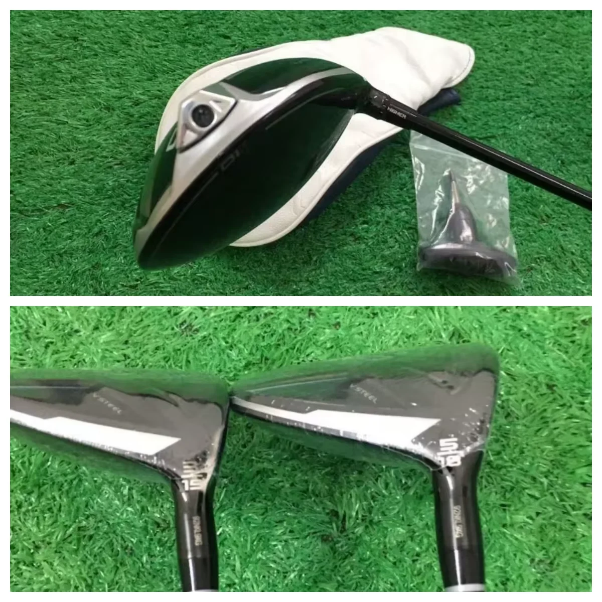 High Quality Q10 3 4 5 Right Handed Stainless Steel Fairway Wood Golf Club with Rubber Grip Driver Type