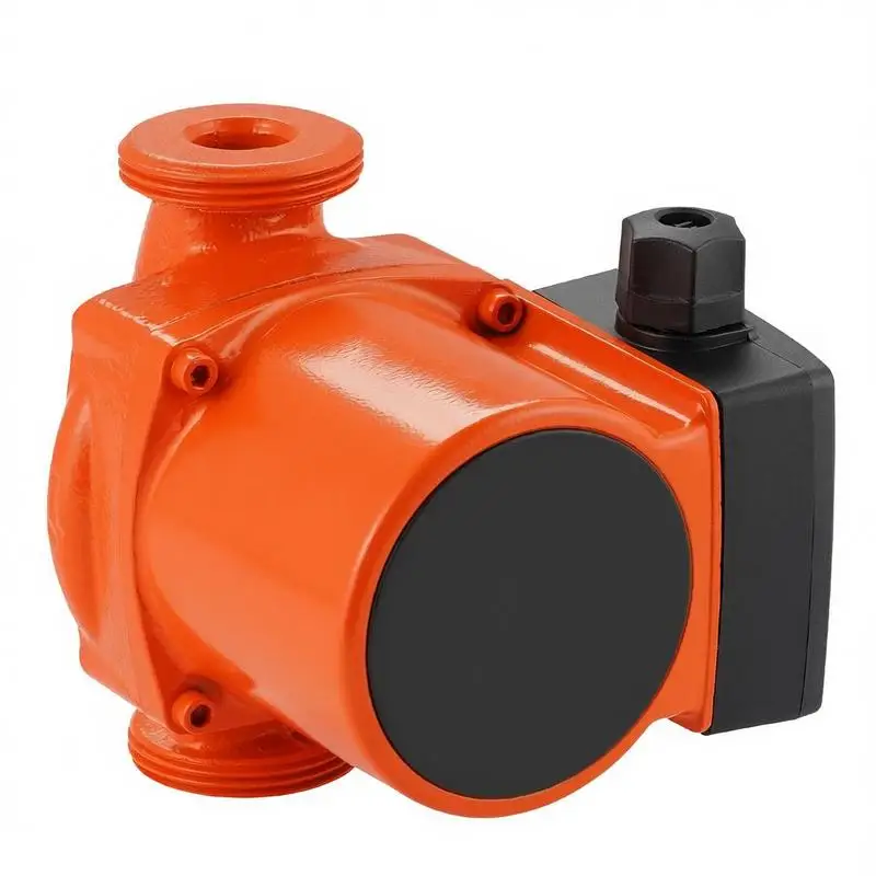Pompe de circulation en fonte LPS25-6S/130, 1/8 HP, 55 LPM, pompe de circulation d'eau chaude, connexion filetée, réglage de vitesse à 3 niveaux, fonctionnement silencieux, pour systèmes de chauffage domestique