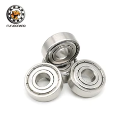 6201ZZ-Rodamientos de sellado de Metal para piezas, 12x32x10mm, 1 ABEC-7, 6201, 6201Z, 6201ZZ, rodamiento de acero cromado