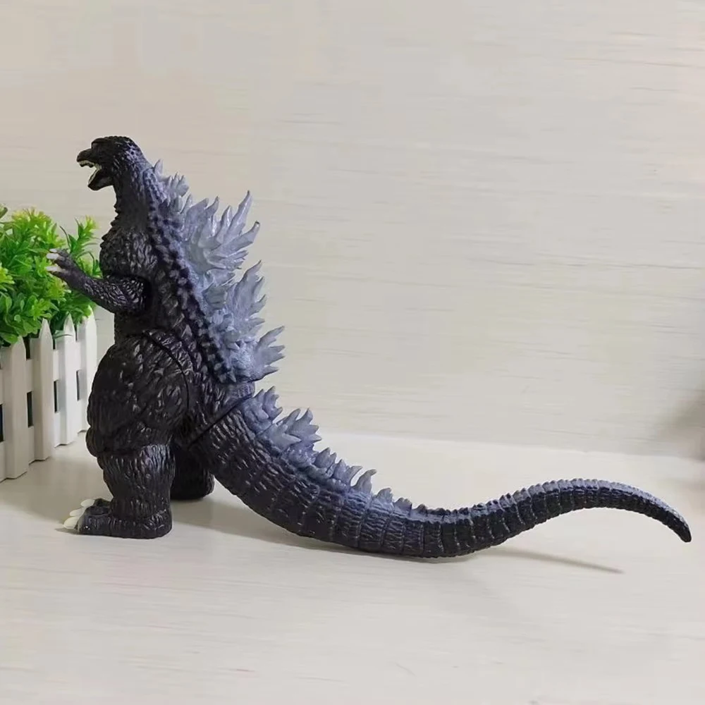 Godzilla Action Figure King Of The Monsters First Generation Anime Collect Model 22cm Soft Glue Dinosaur Kids Toys For Children